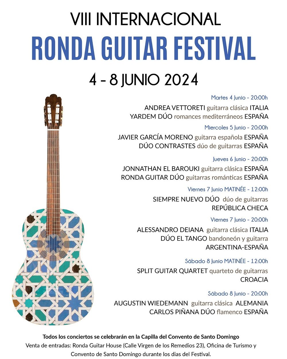 Ronda International Guitar Festival 2024
